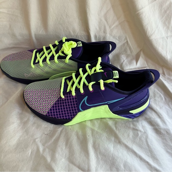 Nike Other - Size 8M - Nike Metcon 8 AMP Deep Purple Barely Volt